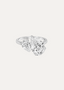 Zoe Pear-Cut Diamond Toi & Moi Ring