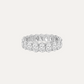 Elena Oval-Cut Diamond Eternity Ring