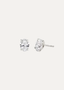 Elena Oval-Cut Diamond Stud Earrings - Daiya Jewels 