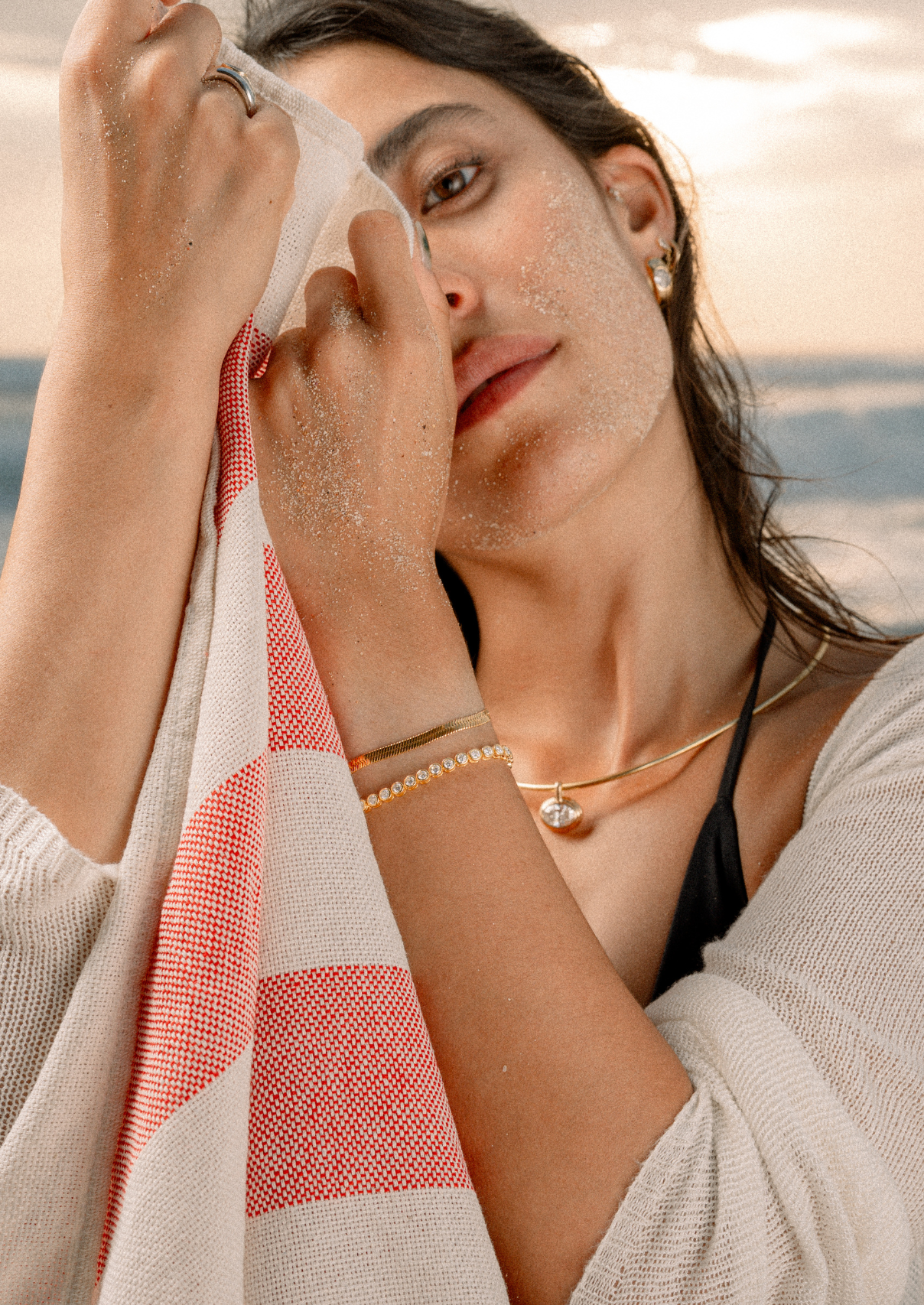 Naiade Round-Cut Bezel Tennis Bracelet