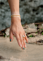 Dune Herringbone Chain Bracelet