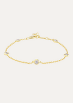 Naiade Round-Cut Diamond Chain Bracelet
