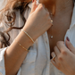 Naiade Round-Cut Diamond Chain Bracelet