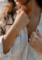 Naiade Round-Cut Diamond Chain Bracelet