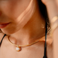 Mara Pendant Oval-Cut Diamond Necklace