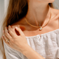 Mara Pendant Oval-Cut Diamond Necklace