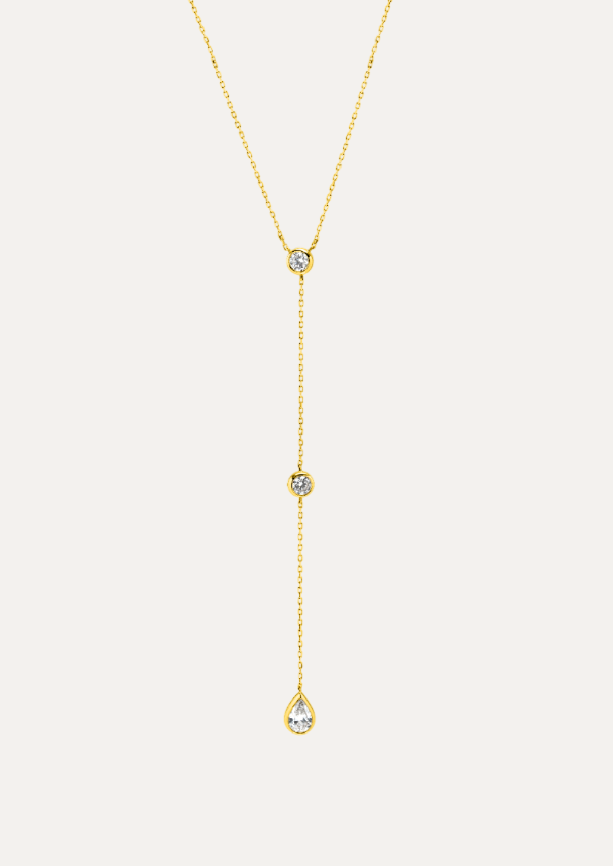 Lyne Y Mixed Diamond Necklace Main image