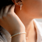 Naiade Graduated Bezel Diamond Earrings