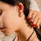 Azure Marquise-Cut Chain Earrings