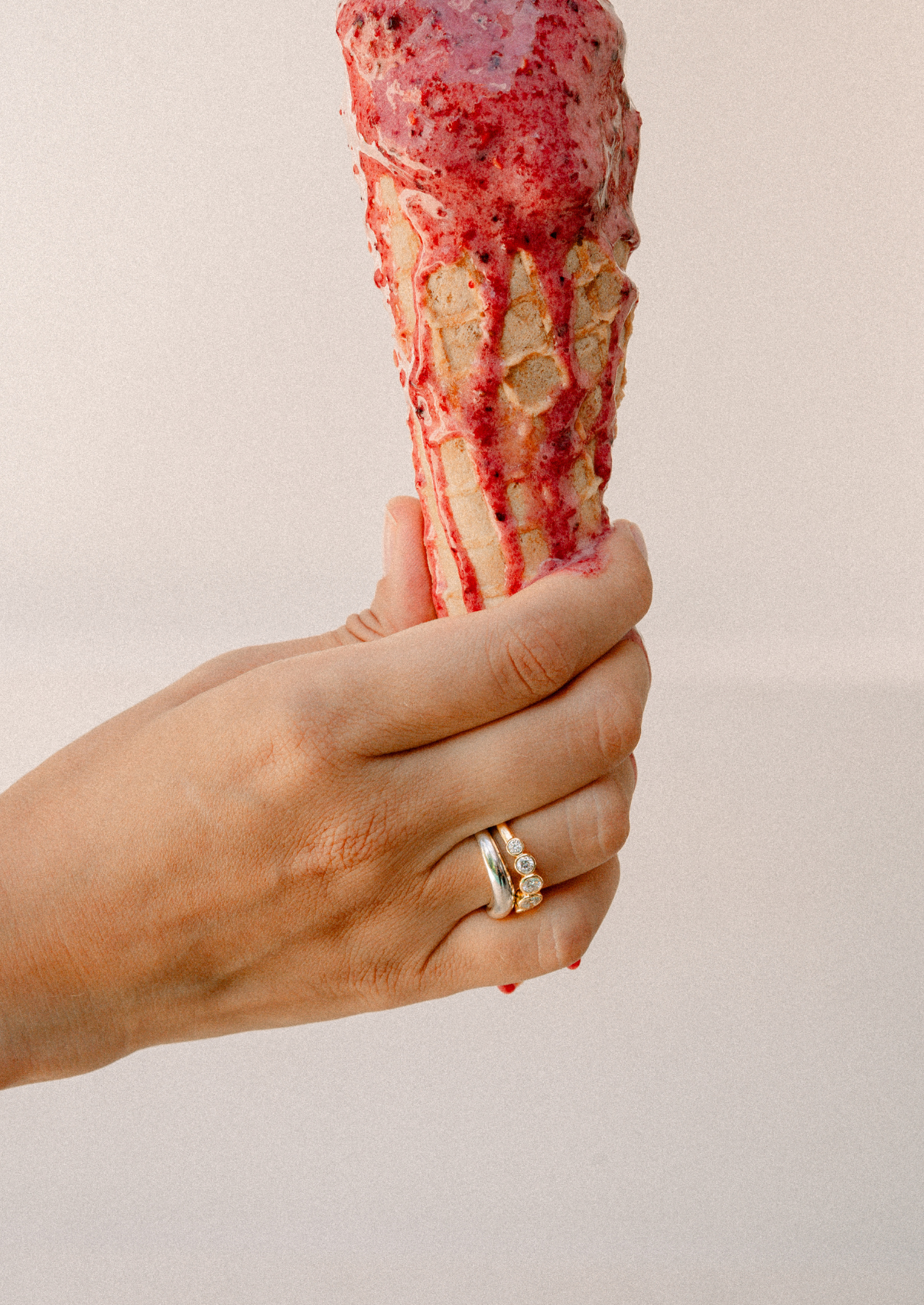 La Vague Naiade Diamond Ring