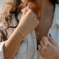Danae Pear-Cut Bezel Tennis Bracelet