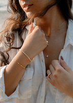 Danae Pear-Cut Bezel Tennis Bracelet