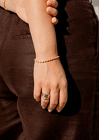 Danae Pear-Cut Bezel Tennis Bracelet