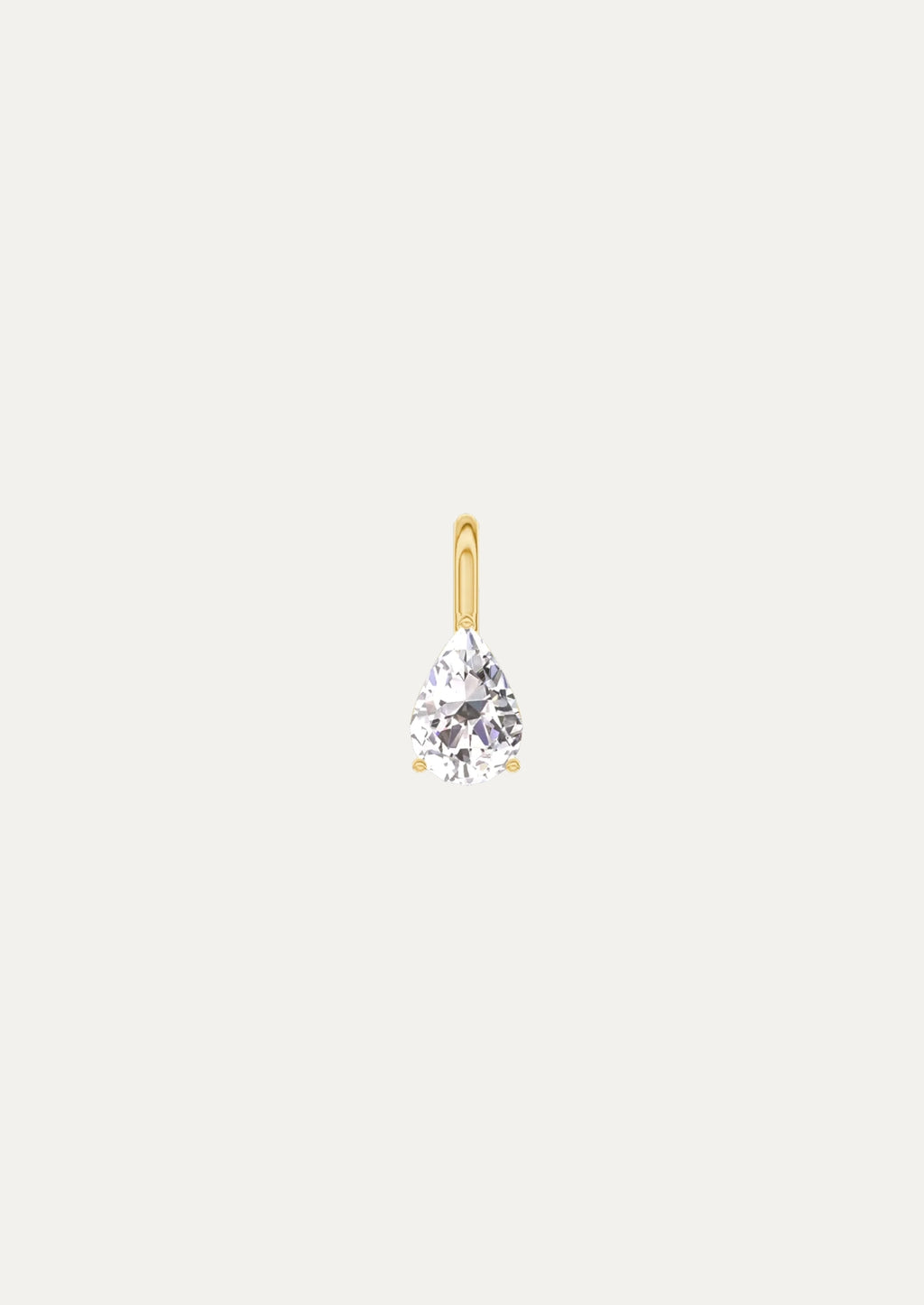Danae Pendant Pear-Cut Diamond Necklace