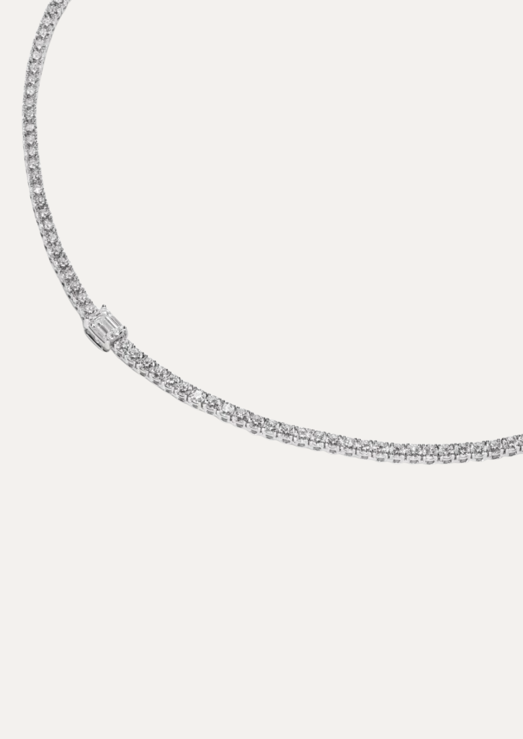 Sofia Tennis Necklace - Daiya Jewels 