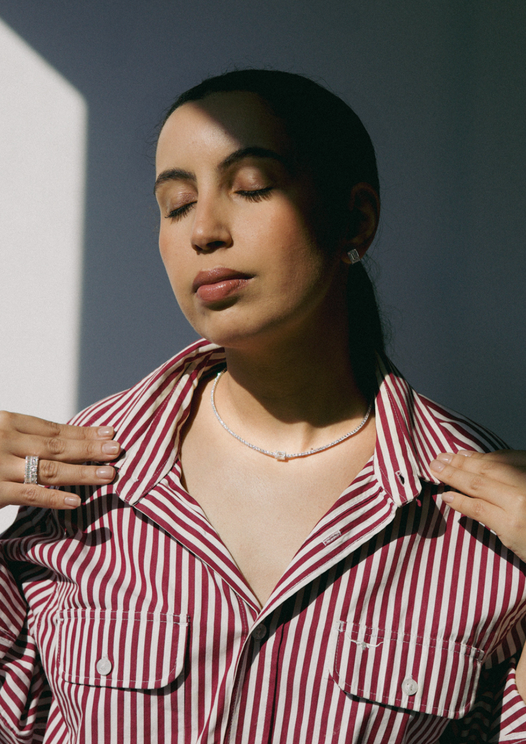 Sofia Tennis Necklace - Daiya Jewels 