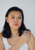 Zoe Pear Diamond Solitaire Necklace - Daiya Jewels 