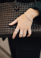 Zoe Toi&Moi Pear Diamond Ring - Daiya Jewels 